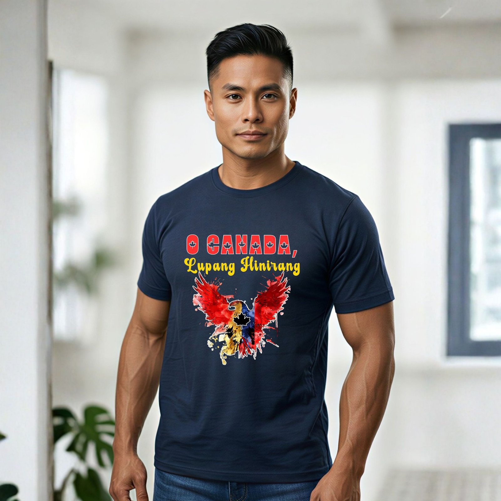o canada, lupang hinirang — filipino canadian pride t shirt | dual anthem design o canada, lupang hinirang — filipino canadian pride t shirt | dual anthem design