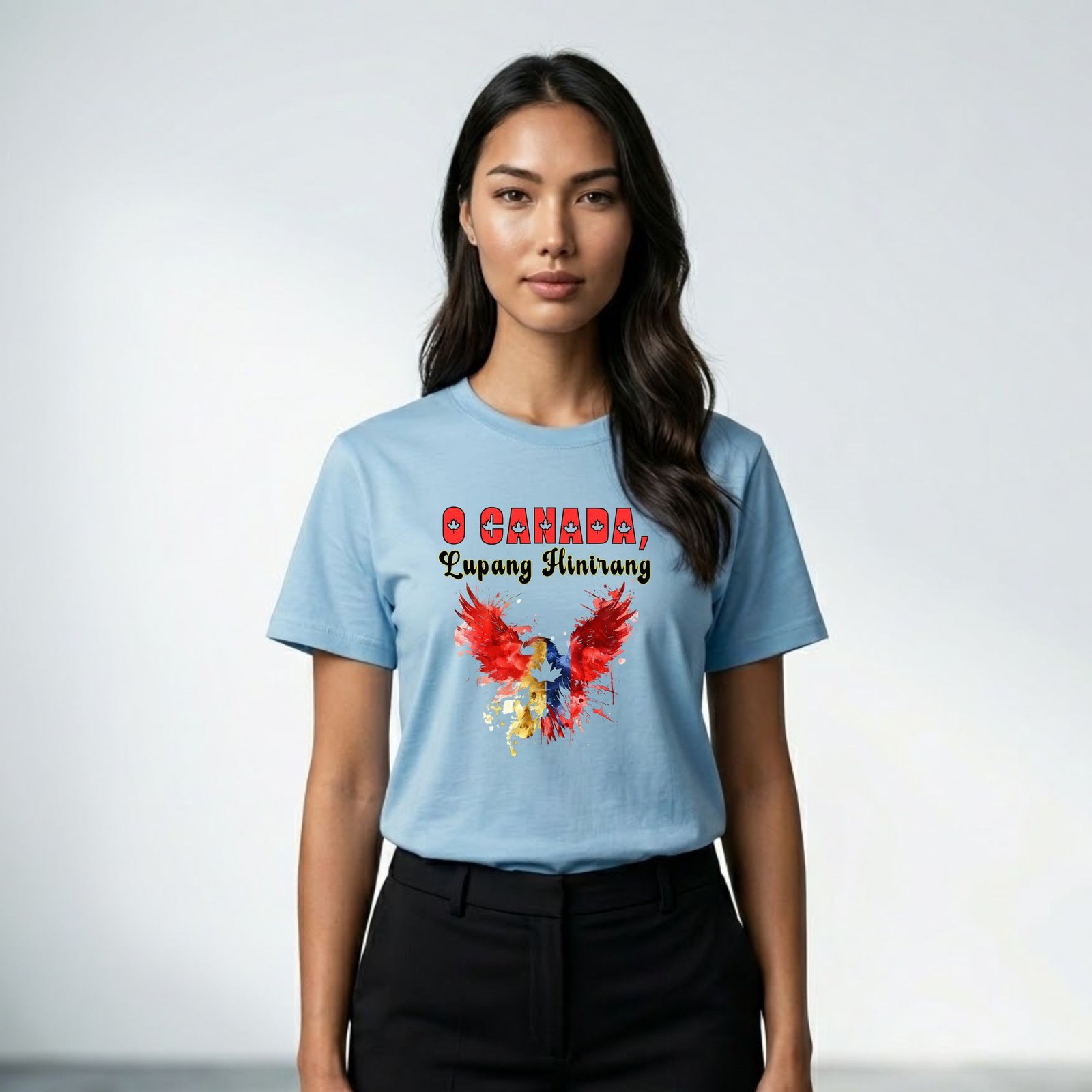 o canada, lupang hinirang — filipino canadian pride t shirt | dual anthem design o canada, lupang hinirang — filipino canadian pride t shirt | dual anthem design