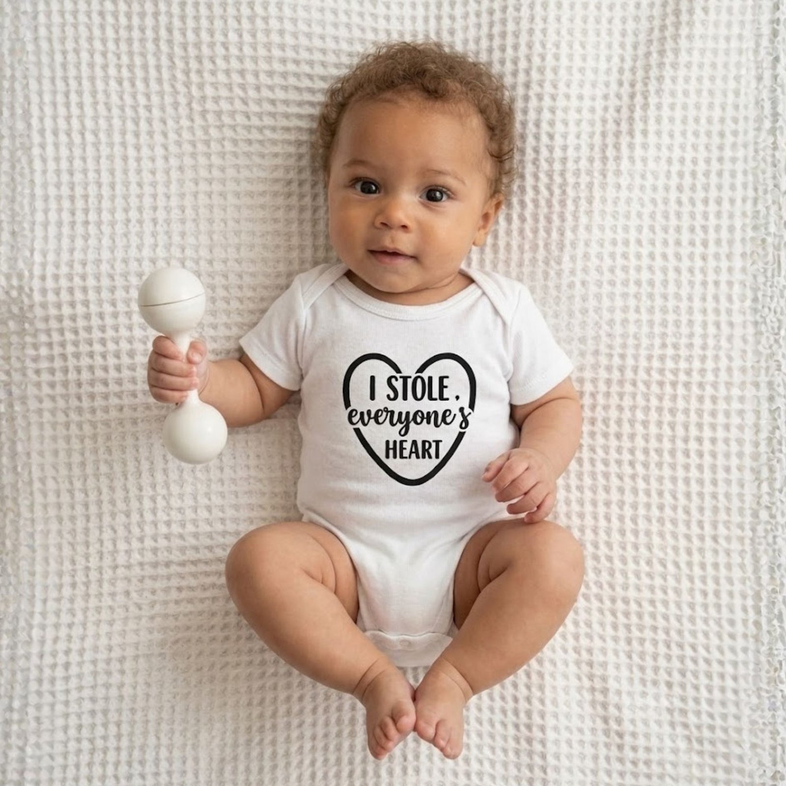 i stole everyone's heart baby onesie | cute newborn gift i stole everyone's heart baby onesie | cute newborn gift
