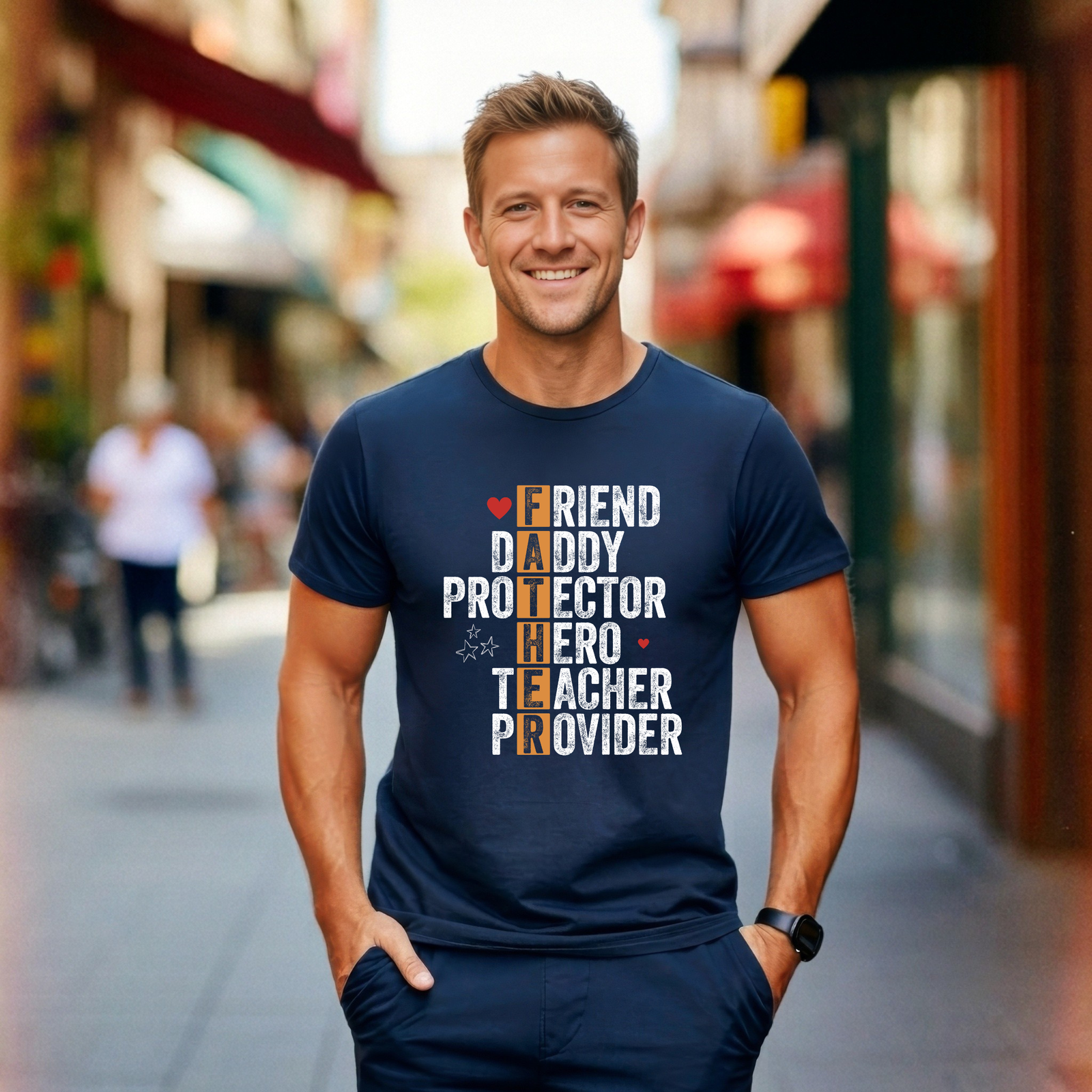 father acrostic t shirt | friend daddy protector hero teacher provider | dad gift father acrostic t shirt | friend daddy protector hero teacher provider | dad gift