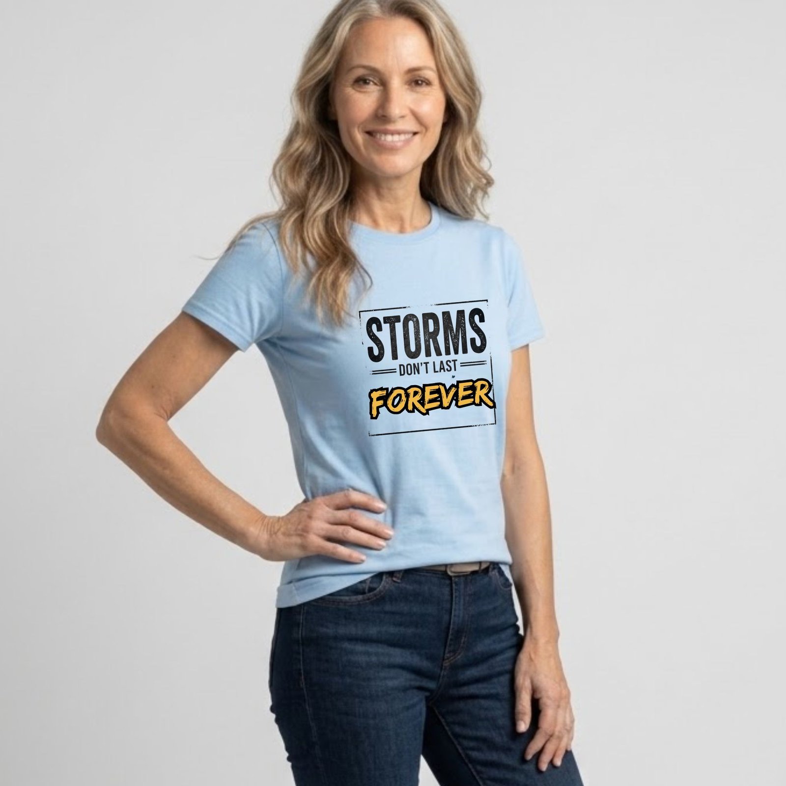 storms don't last forever inspirational graphic t shirt storms don't last forever inspirational graphic t shirt