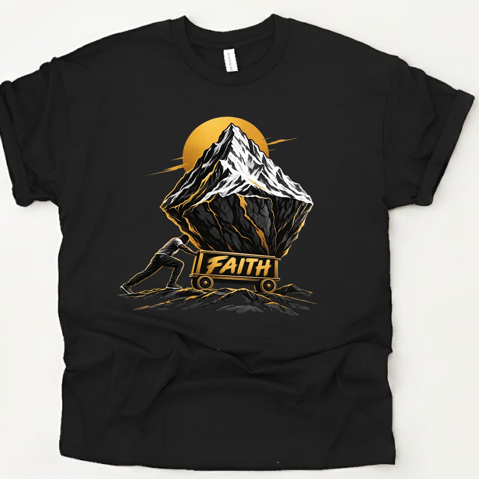 faith moves mountains t shirt — inspirational mountain faith t shirt faith moves mountains t shirt — inspirational mountain faith t shirt