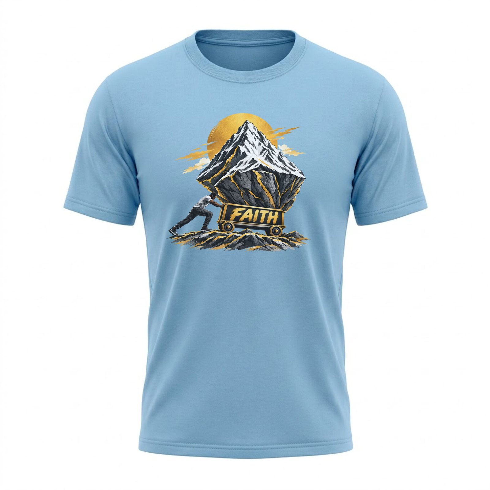 faith moves mountains t shirt — inspirational mountain faith t shirt faith moves mountains t shirt — inspirational mountain faith t shirt